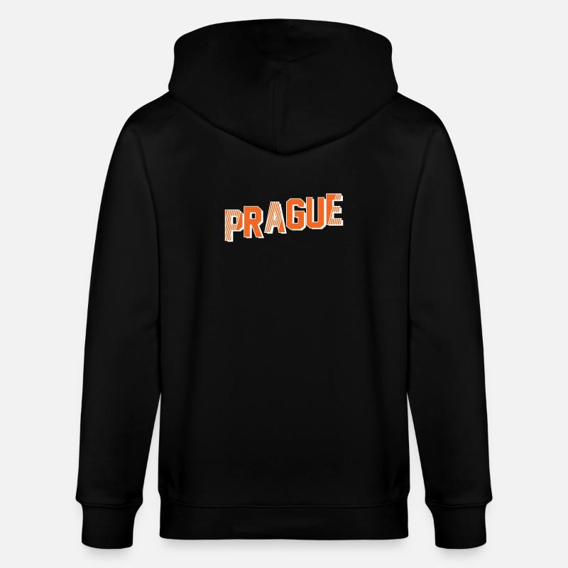 Prague - Stanley/Stella Unisex Bio-Kapuzenjacke CULTIVATOR  - Schwarz