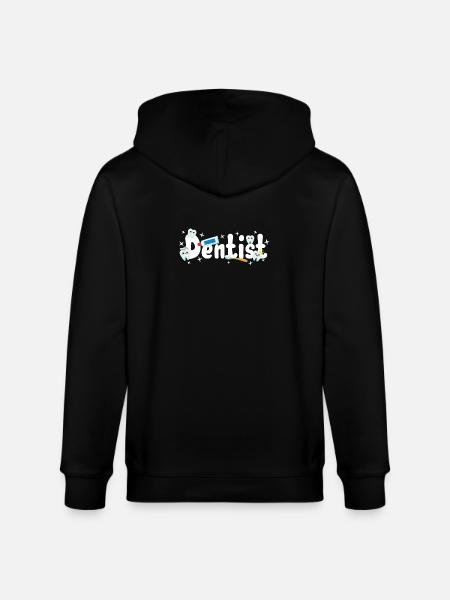 Dentist Dentist - Stanley/Stella CULTIVATOR  Unisex Organic Hooded Jacket - black