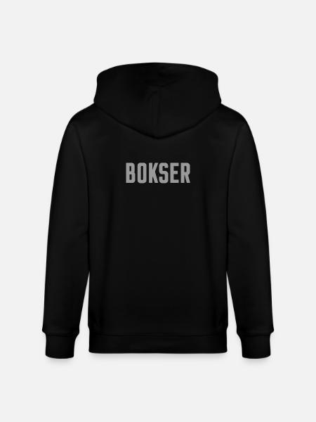 Bokser - Stanley/Stella Unisex Bio-Kapuzenjacke CULTIVATOR  - Schwarz
