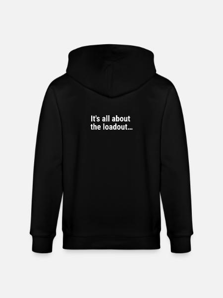 It's all about the loadout…White - Stanley/Stella CULTIVATOR  Unisex Organic Hooded Jacket - black