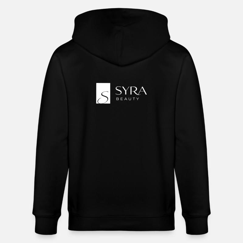 Logo SYRA Beauty : Minimalisme élégant - Veste à capuche bio CULTIVATOR Stanley/Stella Unisexe - noir