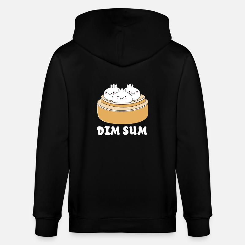 Dim Sum - Stanley/Stella Unisex Bio-Kapuzenjacke CULTIVATOR  - Schwarz