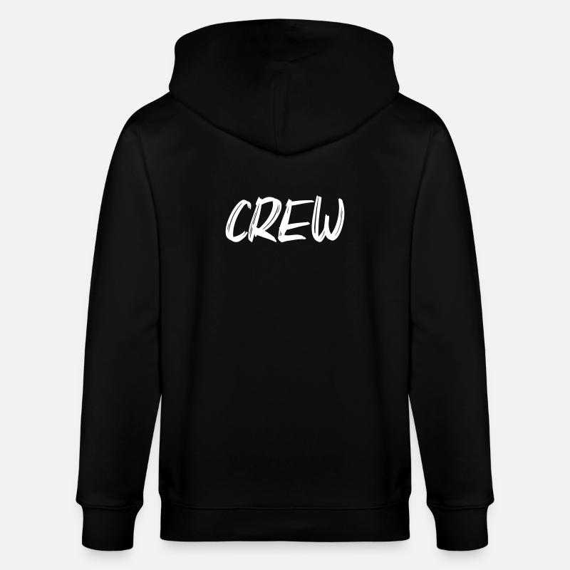 crew - Stanley/Stella Unisex Bio-Kapuzenjacke CULTIVATOR  - Schwarz