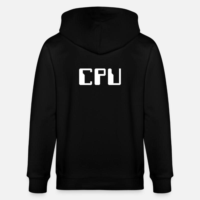 CPU - Veste à capuche bio CULTIVATOR Stanley/Stella Unisexe - noir