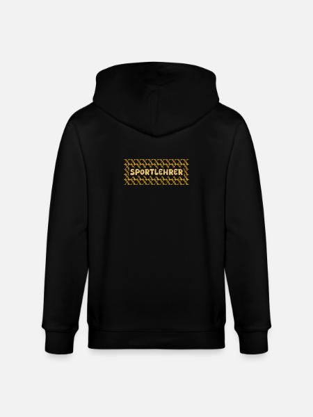 Job Sportlehrer - Stanley/Stella Unisex Bio-Kapuzenjacke CULTIVATOR  - Schwarz