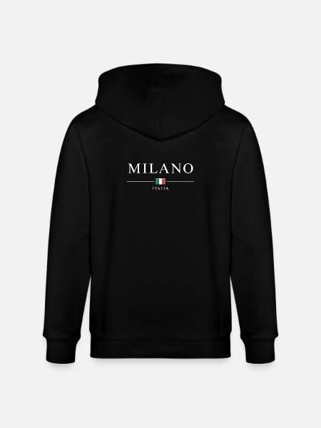 Milano italia - Veste à capuche bio CULTIVATOR Stanley/Stella Unisexe - noir