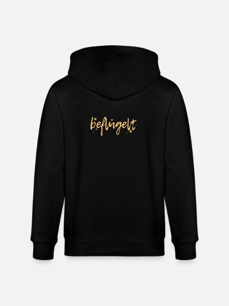 inspired - vocabulary, forgotten words - Stanley/Stella CULTIVATOR Unisex Organic Hooded Jacket - black