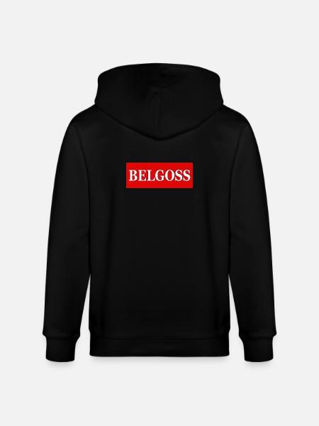BELGOSS - Stanley/Stella CULTIVATOR  Unisex Organic Hooded Jacket - black