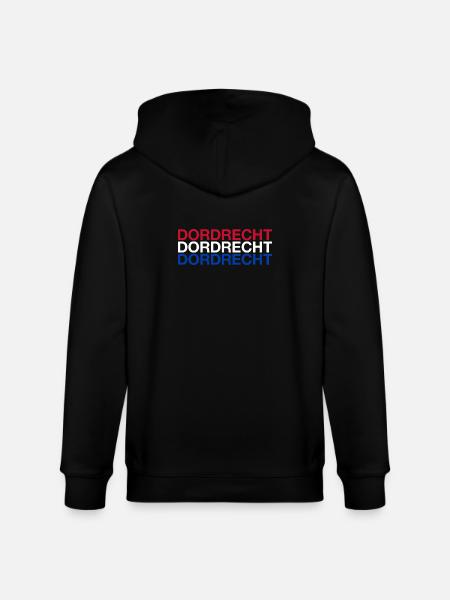 DORDRECHT Netherlands Niederlande Flgge - Stanley/Stella CULTIVATOR Unisex Organic Hooded Jacket - black
