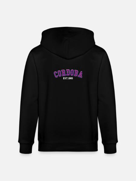 Córdoba, gegründet 1965 - Stanley/Stella Unisex Bio-Kapuzenjacke CULTIVATOR  - Schwarz