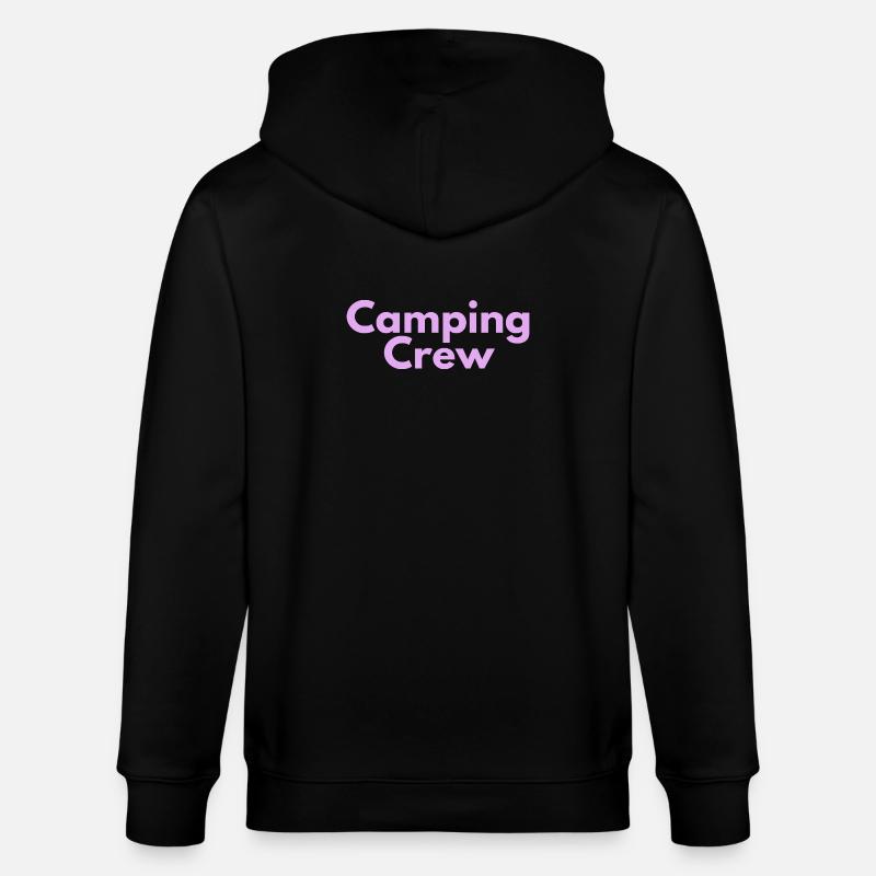 Camping Crew - Stanley/Stella Unisex Bio-Kapuzenjacke CULTIVATOR  - Schwarz