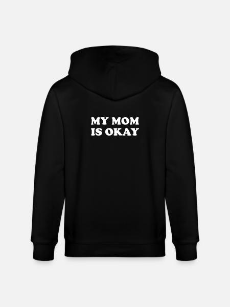 Ma mère va bien - Veste à capuche bio CULTIVATOR Stanley/Stella Unisexe - noir