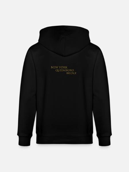 Queensboro Bridge - Stanley/Stella Unisex Bio-Kapuzenjacke CULTIVATOR  - Schwarz