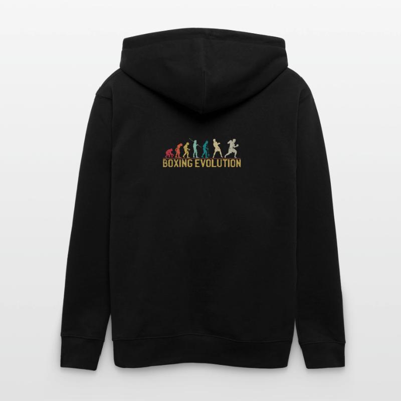 Boxen Evolution Progression Design Stanley/Stella Unisex Bio-Kapuzenjacke CULTIVATOR 