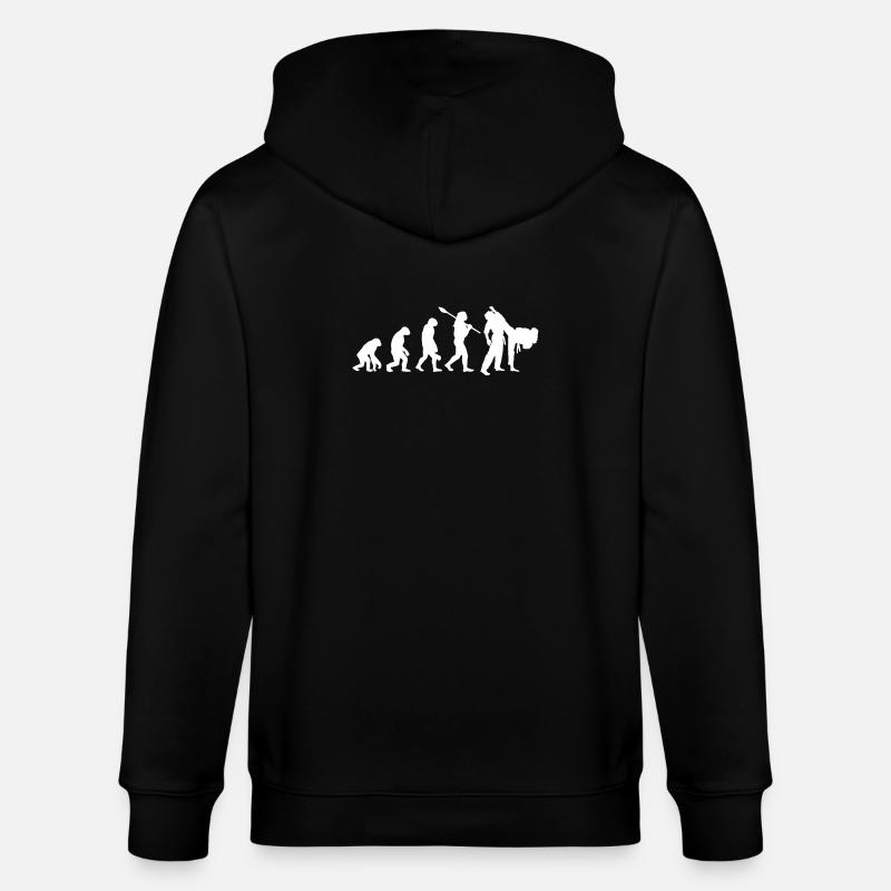 Judo Evolution Kampfkunst-Expertengeschenk - Stanley/Stella Unisex Bio-Kapuzenjacke CULTIVATOR  - Schwarz