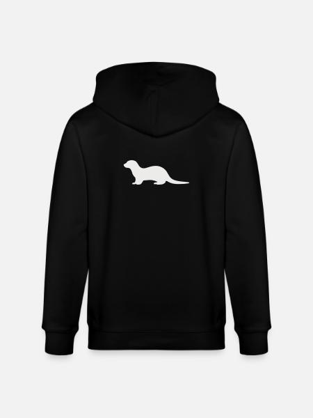otter_tier_1 - Veste à capuche bio CULTIVATOR Stanley/Stella Unisexe - noir