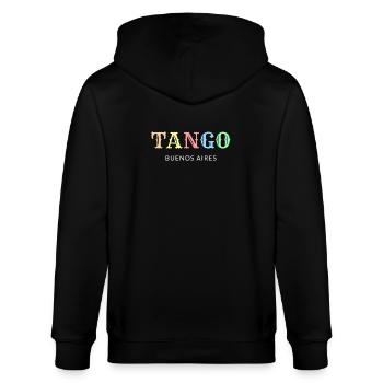 Tango Buenos Aires - Veste à capuche bio CULTIVATOR Stanley/Stella Unisexe - noir - Dos - Anna (173cm)