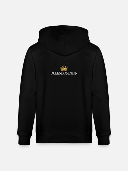 Queen Dominion - Stanley/Stella Unisex Bio-Kapuzenjacke CULTIVATOR  - Schwarz