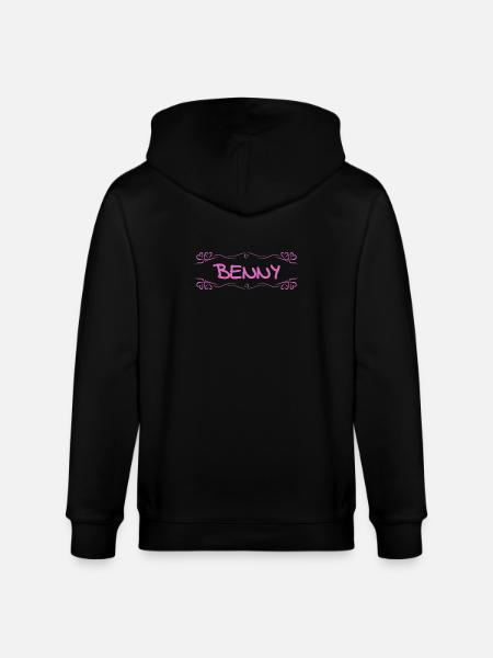 Gift for Benny - Stanley/Stella CULTIVATOR Unisex Organic Hooded Jacket - black