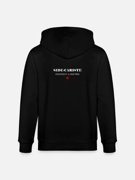 Sidecariste Édition Limitée - Veste à capuche bio CULTIVATOR Stanley/Stella Unisexe - noir