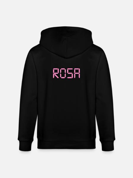 Pink – LCD - Stanley/Stella Unisex Bio-Kapuzenjacke CULTIVATOR - Schwarz
