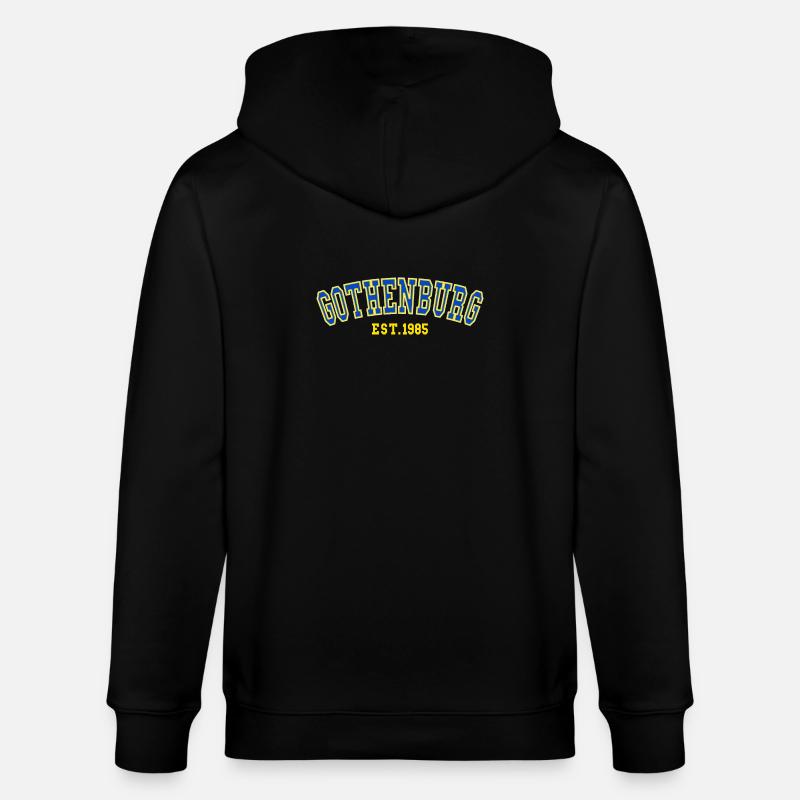 Göteborg Fondée en 1985 - Veste à capuche bio CULTIVATOR Stanley/Stella Unisexe - noir