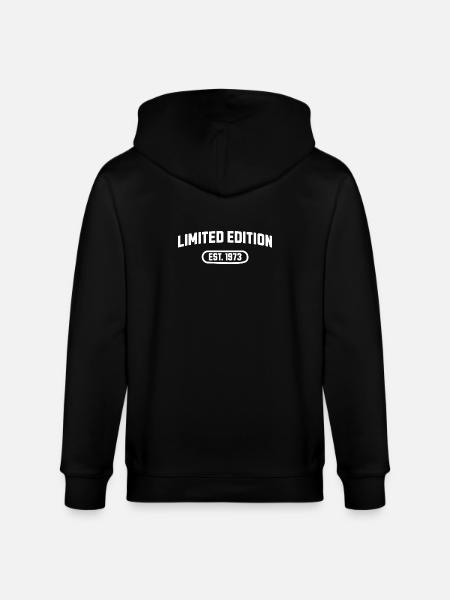 Édition limitée anniversaire 1973 - Veste à capuche bio CULTIVATOR Stanley/Stella Unisexe - noir