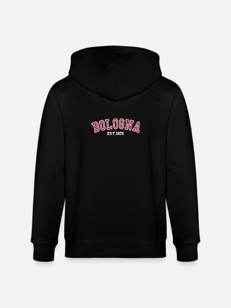Bologne fondée en 1976 - Veste à capuche bio CULTIVATOR Stanley/Stella Unisexe - noir