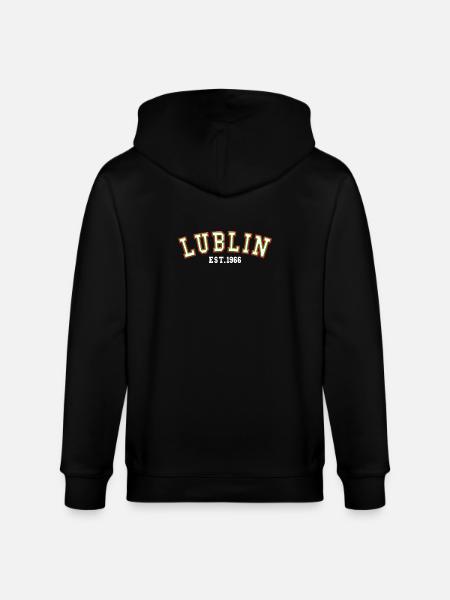 Lublin fondée en 1966 - Veste à capuche bio CULTIVATOR Stanley/Stella Unisexe - noir