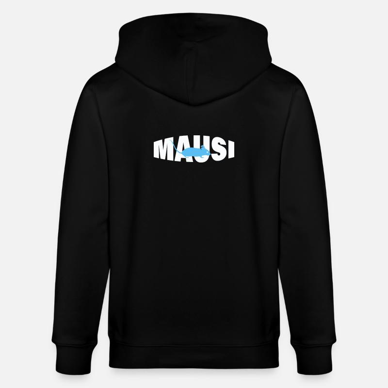 MAUSI - Stanley/Stella Unisex Bio-Kapuzenjacke CULTIVATOR  - Schwarz