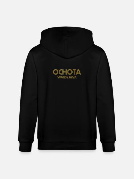 Warszawa Ochota Warschau Varsovie - Veste à capuche bio CULTIVATOR Stanley/Stella Unisexe - noir