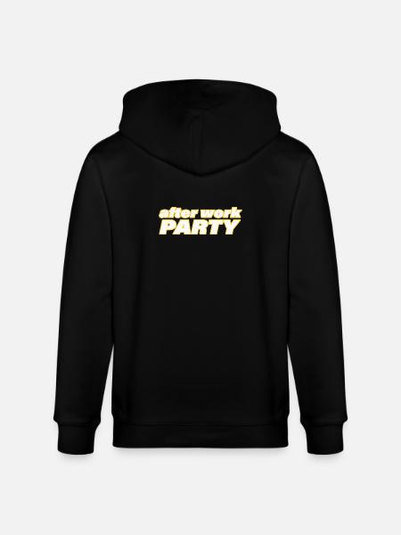 AFTER WORK PARTY - Stanley/Stella Unisex Bio-Kapuzenjacke CULTIVATOR  - Schwarz