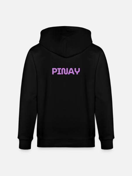 Mixte mais double – Fier design Pinay - Veste à capuche bio CULTIVATOR Stanley/Stella Unisexe - noir
