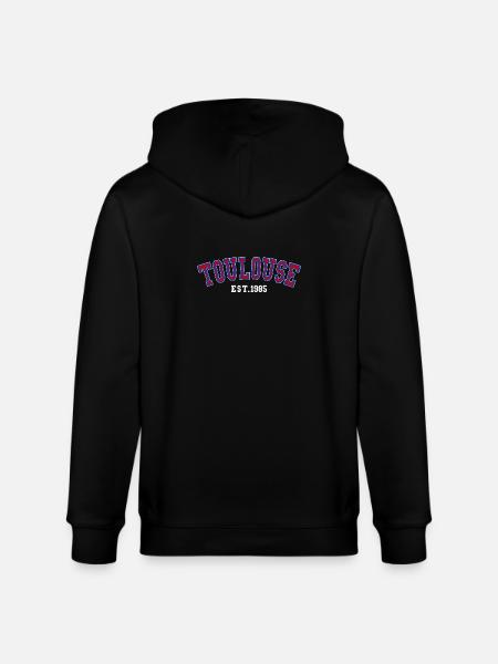 Toulouse Est. 1985 - Veste à capuche bio CULTIVATOR Stanley/Stella Unisexe - noir