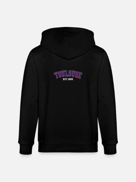 Toulouse Est. 2005 - Stanley/Stella CULTIVATOR Unisex Organic Hooded Jacket - black