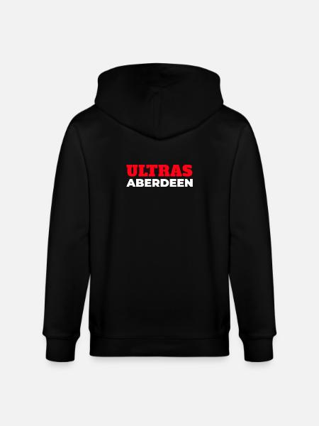 Ultras Aberdeen - Stanley/Stella CULTIVATOR Unisex Organic Hooded Jacket - black