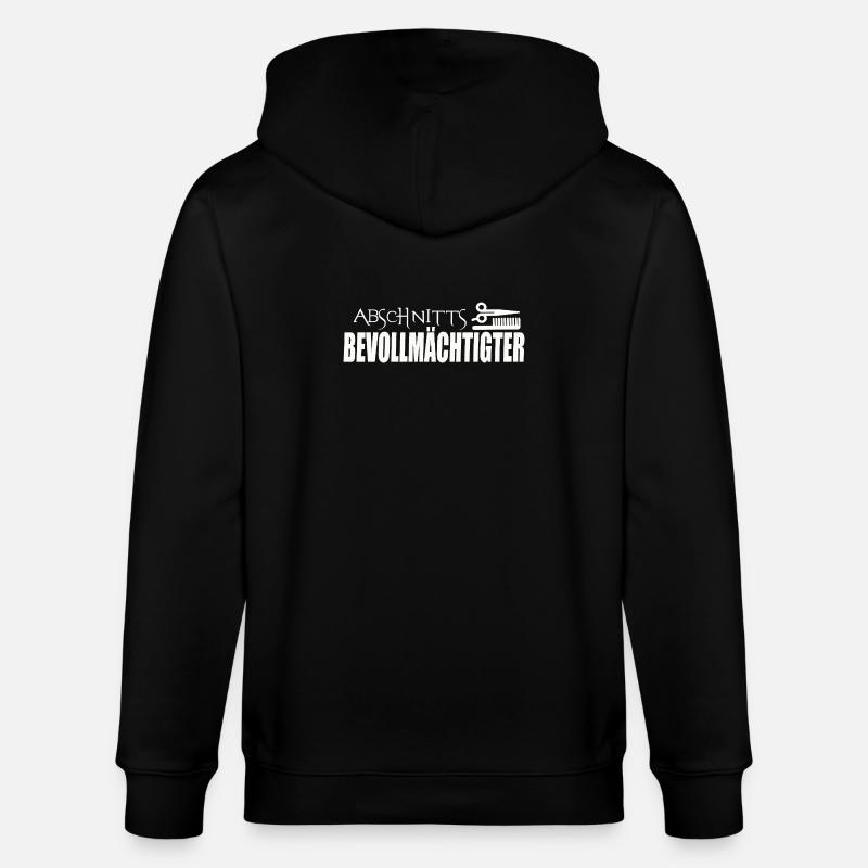 REPRÉSENTANT DE SECTION - Veste à capuche bio CULTIVATOR Stanley/Stella Unisexe - noir