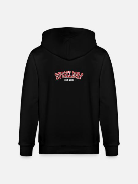 Dusseldorf Est. 2006 - Stanley/Stella CULTIVATOR Unisex Organic Hooded Jacket - black