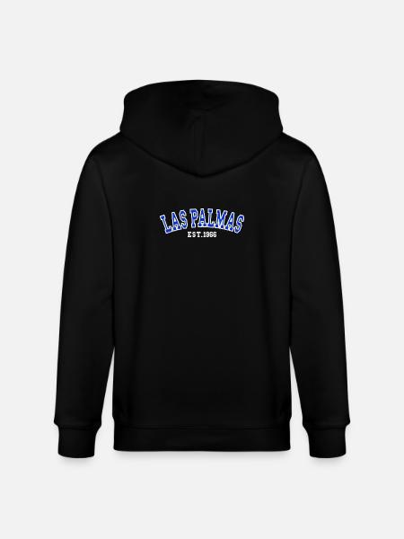 Las Palmas Est. 1966 - Stanley/Stella CULTIVATOR Unisex Organic Hooded Jacket - black