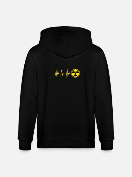 X-ray technician - Stanley/Stella CULTIVATOR Unisex Organic Hooded Jacket - black