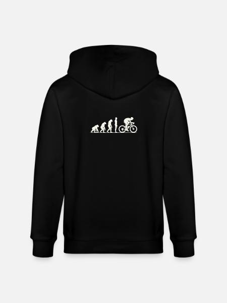Évolution du gravel - Veste à capuche bio CULTIVATOR Stanley/Stella Unisexe - noir