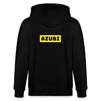 Azubi Tshirt yellow - Stanley/Stella Unisex Bio-Kapuzenjacke CULTIVATOR  - Schwarz - Hinten - Anna (173cm)
