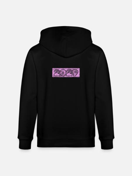 Année 2029 - Veste à capuche bio CULTIVATOR Stanley/Stella Unisexe - noir