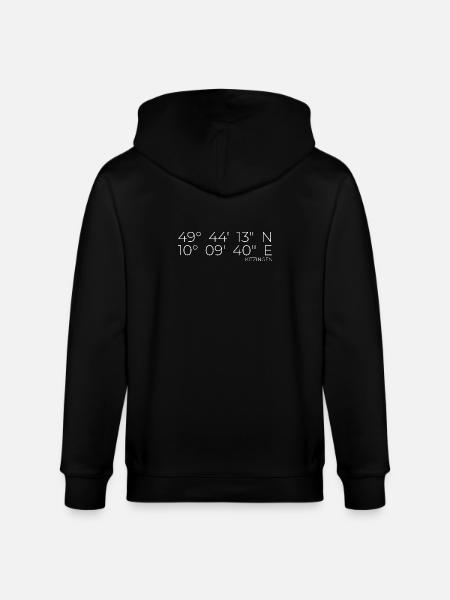 Coordinates Kitzingen - Stanley/Stella CULTIVATOR Unisex Organic Hooded Jacket - black