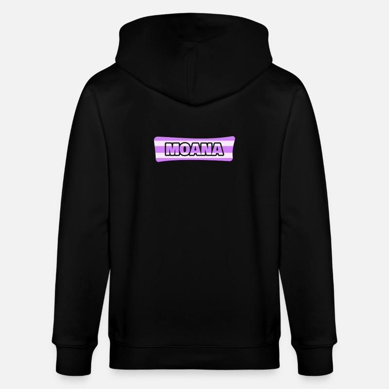 Moana - Stanley/Stella Unisex Bio-Kapuzenjacke CULTIVATOR  - Schwarz