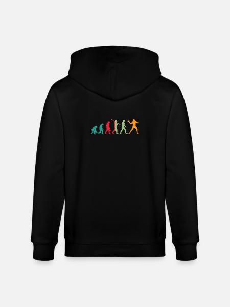 American Football - Stanley/Stella Unisex Bio-Kapuzenjacke CULTIVATOR  - Schwarz