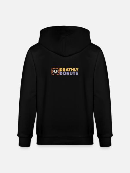 Deathly Donuts Totenkopf PopArt - Stanley/Stella Unisex Bio-Kapuzenjacke CULTIVATOR  - Schwarz