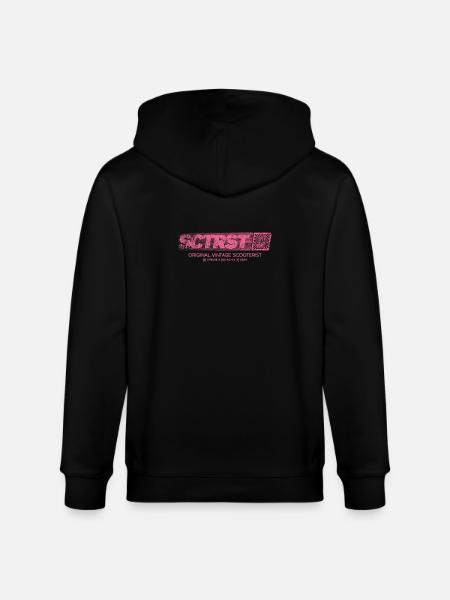 Scooterista vintage original - Chaqueta con capucha ecológica unisex CULTIVATOR de Stanley/Stella - negro