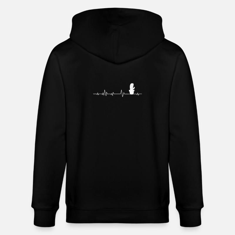 Cactus cactus - Veste à capuche bio CULTIVATOR Stanley/Stella Unisexe - noir