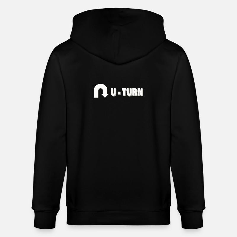 U-TURN - Stanley/Stella Unisex Bio-Kapuzenjacke CULTIVATOR  - Schwarz